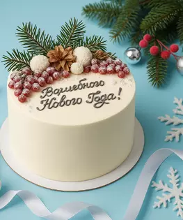 Торт Волшебного Нового года