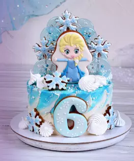 Торт Холодное сердце №3