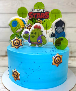 Торт Brawl Stars №11