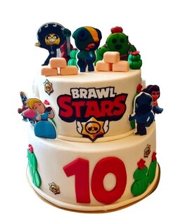 Торт Brawl Stars №14