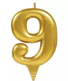 Свечи-цифры №9