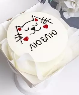 Бенто торт Люблю