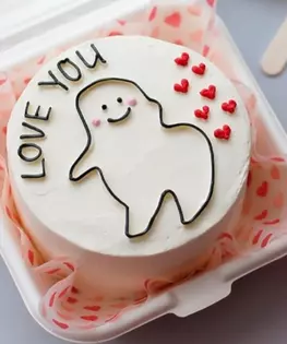 Бенто торт LOVE U